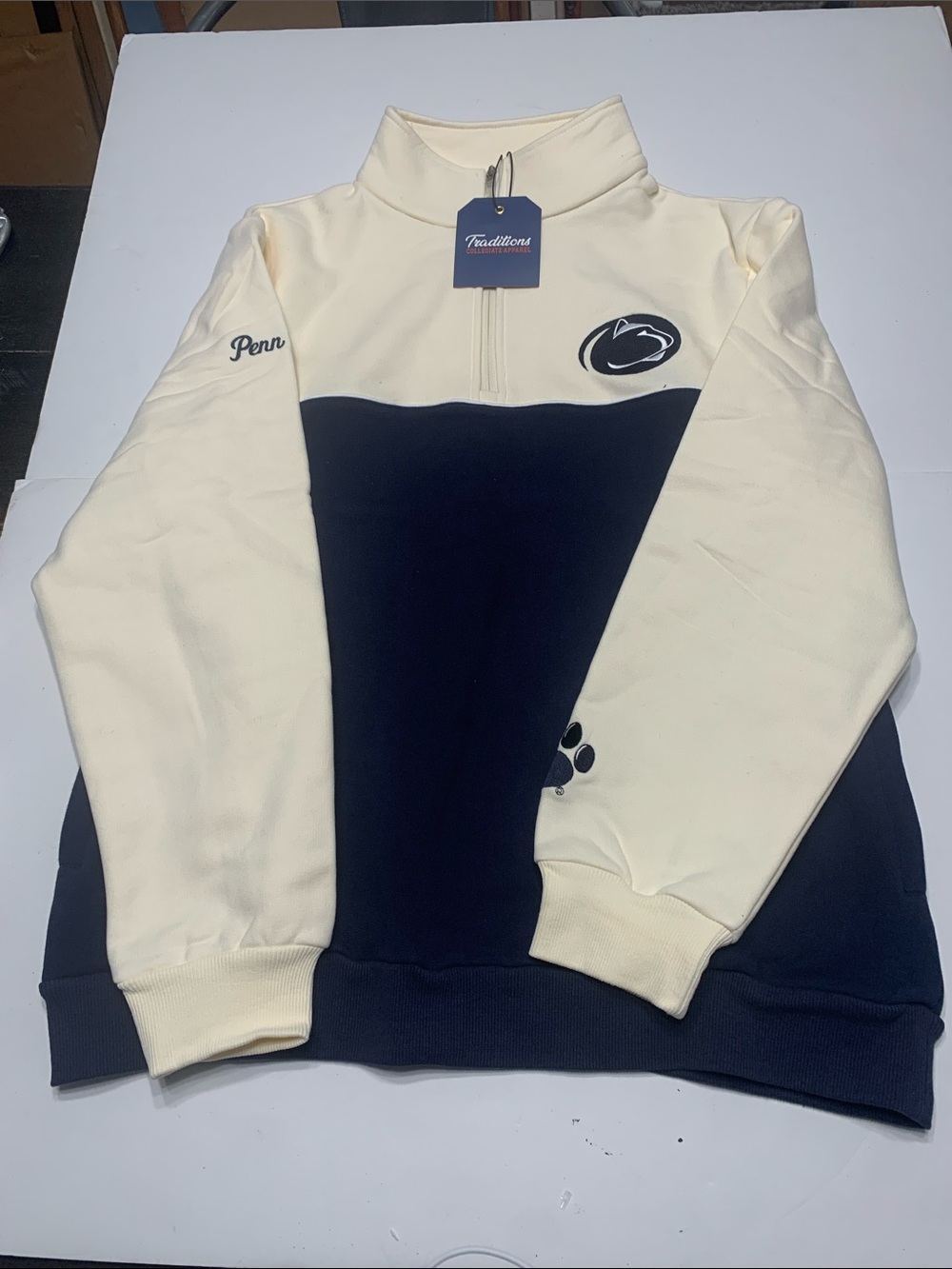 Penn State Nittany Lions football Traditions Collegiate Apparel Navy Sweatshirt